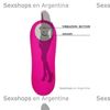 Masajeador vaginal con control remoto